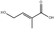 2-Butenoic acid, 4-hydroxy-2-methyl-, (E)- (9CI)