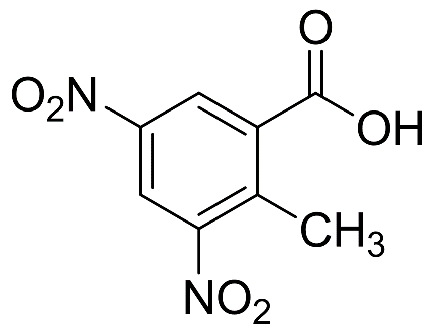 2-methyl-3,5-dinitro-benzoicaci