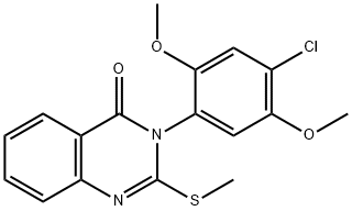 2-(4-Chloro-2,5-dimethoxy-phenyl)-3-methylsulfanyl-2H-isoquinolin-1-one