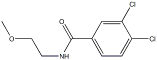 3,4-dichloro-N-(2-methoxyethyl)benzamide