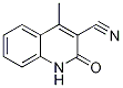 3-quinolinecarbonitrile, 1,2-dihydro-4-methyl-2-oxo-