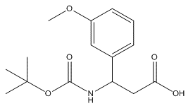 3-NBOC-氨基-3-(3-甲氧基苯基)丙酸