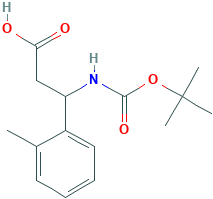 3-TERT-BUTOXYCARBONYLAMINO-3-O-TOLYL-PROPIONIC ACID