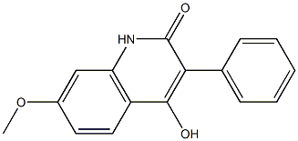 4-Hydroxy-7-Methoxy-3-phenylquinolin-2(1H)-one