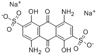 4,8-DIAMINO-1,5-DIHYDROXYANTHRAQUINONE-2,6-DISULFONIC ACID, DISODIUM SALT