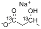 DL-3-羟基丁酸-1,3-13C2 钠盐
