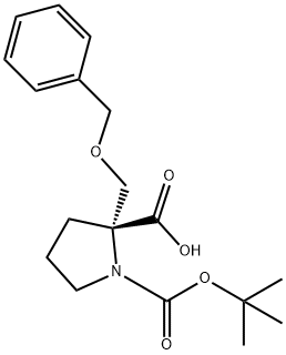 (R)-2-((benzyloxy)methyl)-1-(tert-butoxycarbonyl)pyrrolidine-2-carboxylic acid