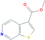Thieno[2,3-c]pyridine-3-carboxylic acid, methyl ester (8CI)