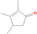 2,3,4-trimethylcyclopent-2-en-1-one