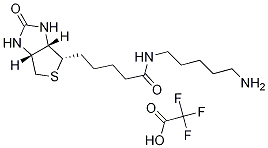 (3AS,4S,6AR)-N-(5-氨基戊基)六氢-2-氧代-1H-噻吩并[3,4-D]咪唑-4-戊酰胺 三氟乙酸盐