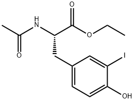 L-Tyrosine, N-acetyl-3-iodo-, ethyl ester