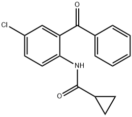 2-CYCLOPROPYL FORMAMIDOIMIDAZOLE-5-CHLORO BENZOPHENONE