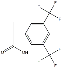 2-(3,5-双-三氟甲基-苯基)-2-甲基-丙酸