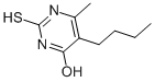 4(1H)-Pyrimidinone, 5-butyl-2,3-dihydro-6-methyl-2-thioxo-