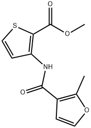 methyl 3-{[(2-methylfuran-3-yl)carbonyl]amino}thiophene-2-carboxylate