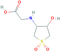 (4-HYDROXY-1,1-DIOXO-TETRAHYDRO-1LAMBDA6-THIOPHEN-3-YLAMINO)-ACETIC ACID