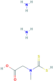 N-二硫代羧基-N-甲基甘氨酸二铵盐