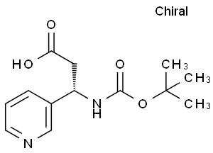 (S)-Boc-3-(3-pyridyl)-β-Ala-OH