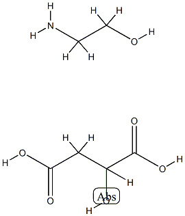 malic acid, compound with 2-aminoethanol
