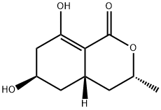 1H-2-Benzopyran-1-one, 3,4,4a,5,6,7-hexahydro-6,8-dihydroxy-3-methyl-, (3R,4aS,6R)-