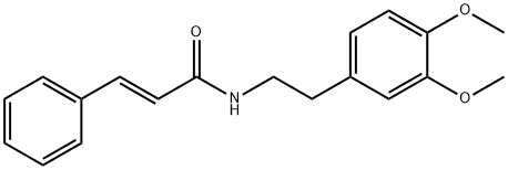 2-Propenamide, N-[2-(3,4-dimethoxyphenyl)ethyl]-3-phenyl-, (2E)-