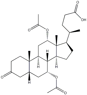 (5BETA,7ALPHA,12ALPHA)-7,12-双(乙酰氧基)-3-酮基胆烷-24-酸