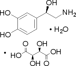 L-4-(2-Amino-1-hydroxyethyl)-1,2-benzenediol bitartrate