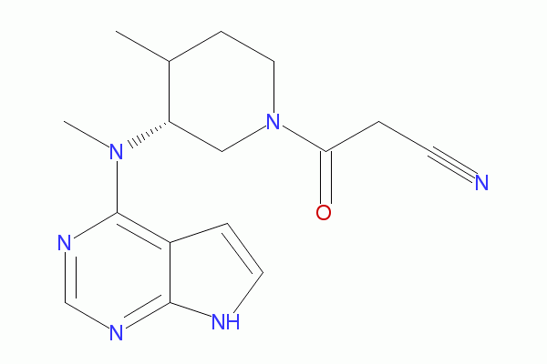 3-((3R,4S)-4-Methyl-3-(Methyl(7H-pyrrolo[2,3-d]pyriMidin-4-yl)aMino)piperidin-1-yl)-3-oxopropanenitrile