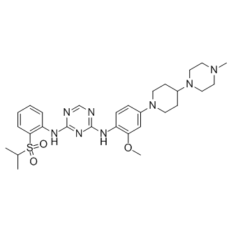 N2-(2-(isopropylsulfonyl)phenyl)-N4-(2-methoxy-4-(4-(4-methylpiperazin-1-yl)piperidin-1-yl)phenyl)-1,3,5-triazine-2,4-diamine