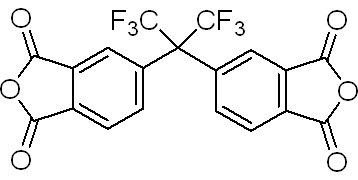 2,2-bis(3,4-anhydrodicarboxyphenyl) hexafluoropropane