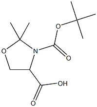 3-(tert-butoxycarbonyl)-2,2-dimethyloxazolidine-4-carboxylic acid