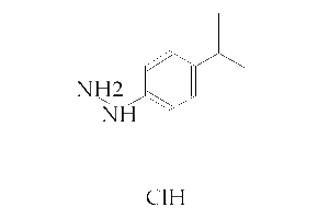 [4-(1-methylethyl)phenyl]hydrazine hydrochloride