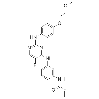 N-[3-[[5-Fluoro-2-[[4-(2-methoxyethoxy)phenyl]amino]-4-pyrimidinyl]amino]phenyl]-2-propenamide AVL292