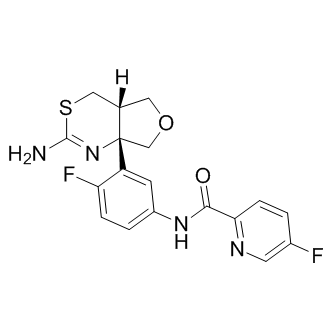N-[3-[(4aS,7aS)-2-Amino-4a,5-dihydro-4H-furo[3,4-d][1,3]thiazin-7a(7H)-yl]-4-fluorophenyl]-5-fluoro-2-pyridinecarboxamide