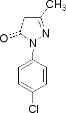 1-(4-Chlorophenyl)-3-methyl-5-pyrazolone,  3-Methyl-1-(4-chlorophenyl)-5-pyrazolone,  2-(4-Chlorophenyl)-2,4-dihydro-5-methyl-3H-pyrazol-3-one