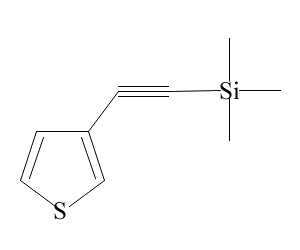 3-(TRIMETHYLSILYLETHYNYL)THIOPHENE 3-(三甲基硅烷基乙炔基)噻吩
