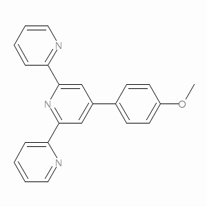 2,6-Di(2-pyridinyl)-4-(4-methoxyphenyl)pyridine