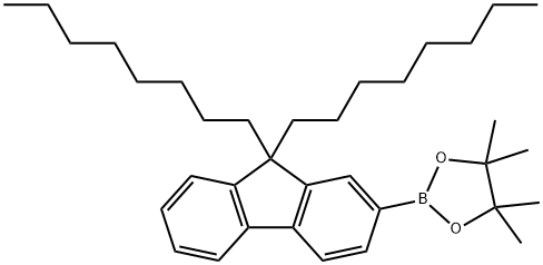 9,9-Di-n-octylfluorene-2-boronic acid picol ester