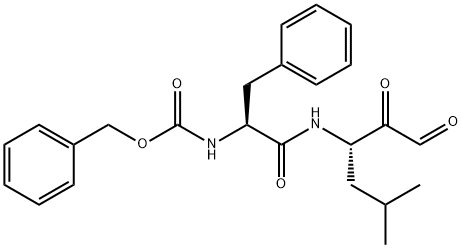 Carbamic acid, [(1S)-2-[[(1S)-3-methyl-1-(oxoacetyl)butyl]amino]-2-oxo-1-(phenylmethyl)ethyl]-, phenylmethyl ester (9CI)