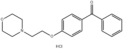 4-[2-(1-Morpholinyl)ethoxy]benzophenone hydrochloride