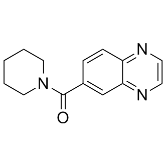 Methanone, 1-piperidinyl-6-quinoxalinyl-