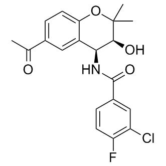 N-((3S,4S)-6-Acetyl-3-hydroxy-2,2-diMethylchroMan-4-yl)-3-chloro-4-fluorobenzaMide