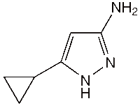 3-环丙基-1H-吡唑-5-氨基