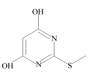 4,6-Dihydroxy-2-methylthio pyrimidine