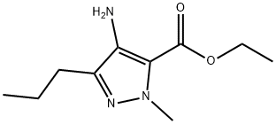 1H-Pyrazole-5-carboxylic acid, 4-amino-1-methyl-3-propyl-, ethyl ester