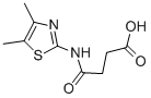 N-(4,5-二甲基-噻唑-2-基)-丁酰胺酸