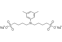 N,N-二(4-磺丁基)-3,5-二甲基苯胺钠盐