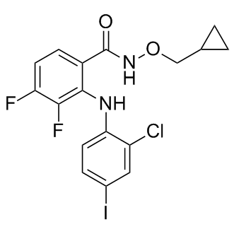 2-(2-Chloro-4-iodophenylamino)-N-(cyclopropylmethoxy)-3,4-difluorobenzamide