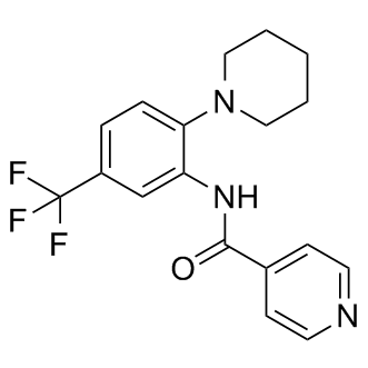 N-[2-(1-哌啶基)-5-(三氟甲基)苯基]-4-吡啶甲酰胺