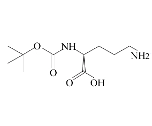 (2S)-5-ammonio-2-[(tert-butoxycarbonyl)amino]pentanoate